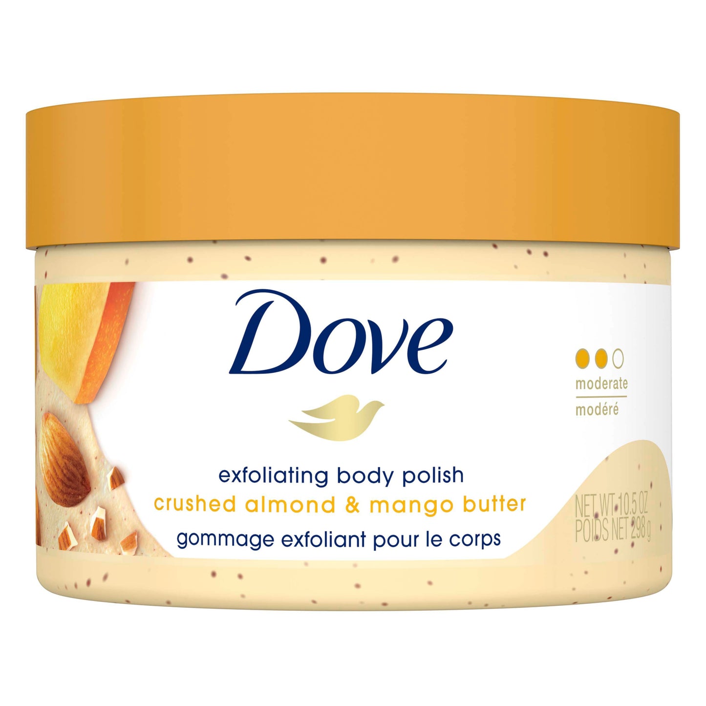 Dove Exfoliating Body Polish #Crushed Almond & Mango Butter