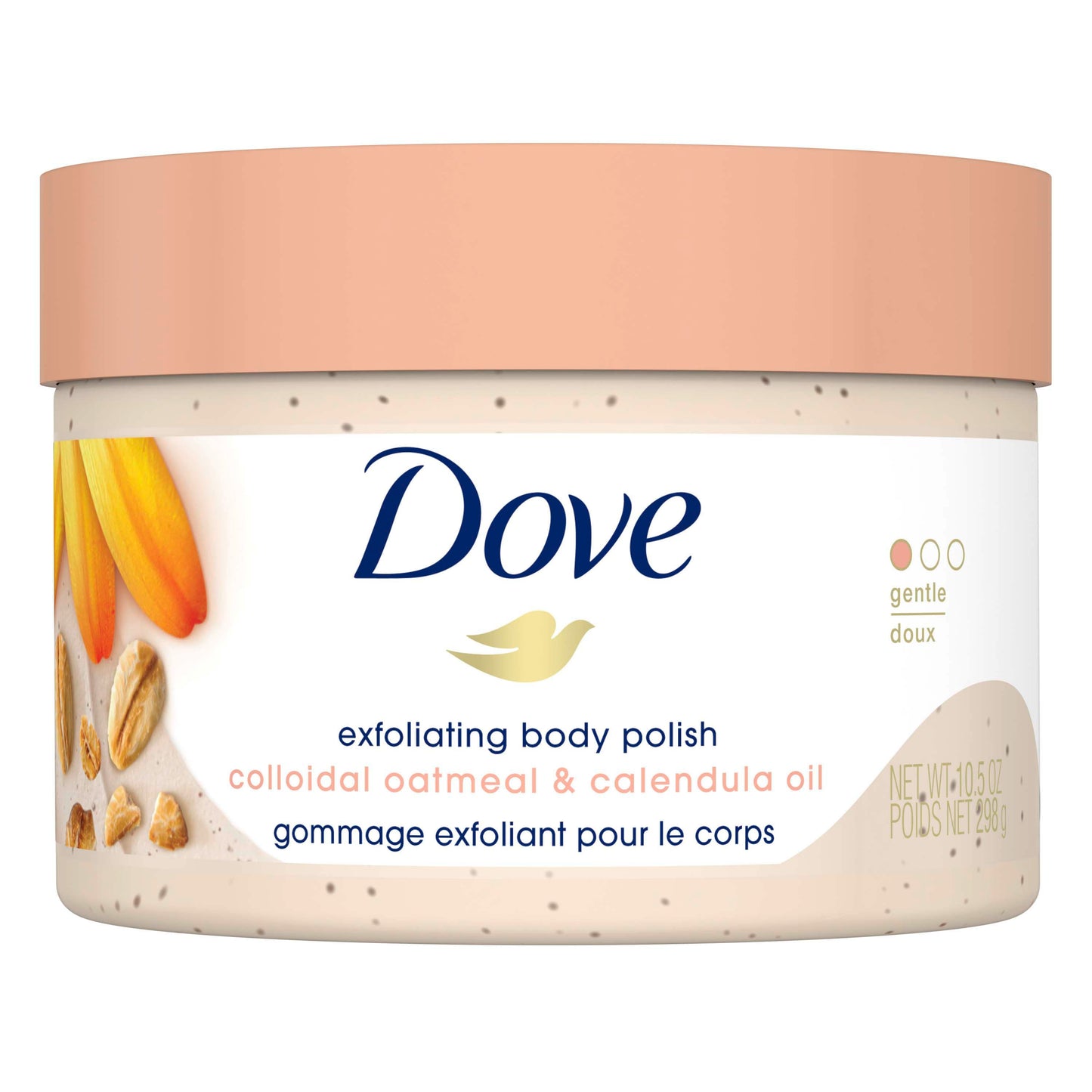 Dove Exfoliating Body Polish #Colloidal Oatmeal & Calendula Oil