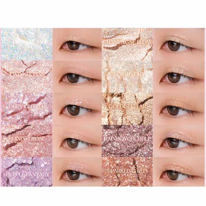 Rom&nd Better Than Palette #00 Light & Glitter Garden
