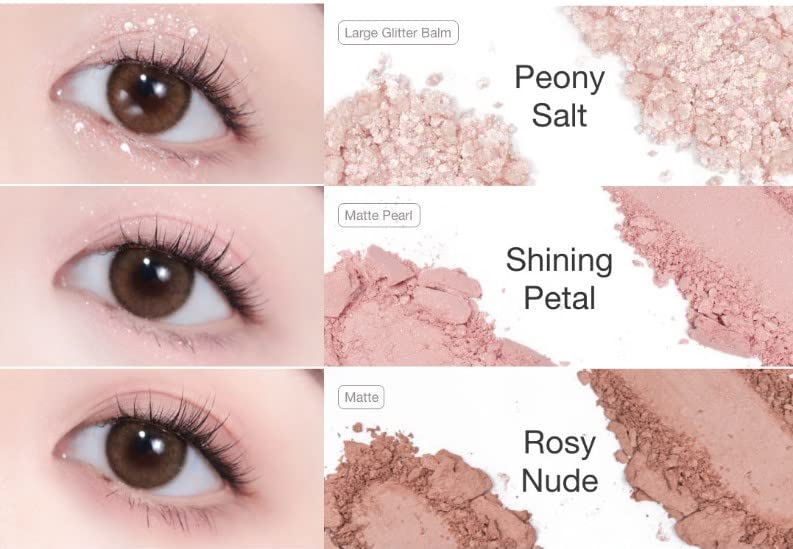 Unleashia Glitterpedia Eye Palette #05 All Of Dusty Rose