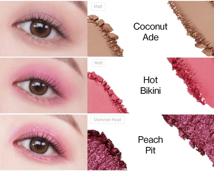 Unleashia Glitterpedia Eye Palette #07 All Of Peach Ade