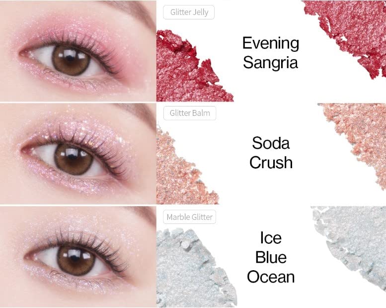Unleashia Glitterpedia Eye Palette #07 All Of Peach Ade