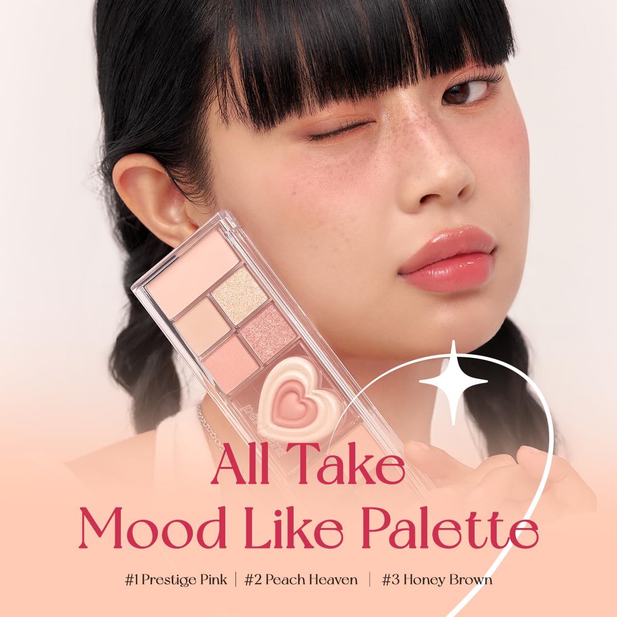 Peripera All Take Mood Like Palette #02 Peach Heaven