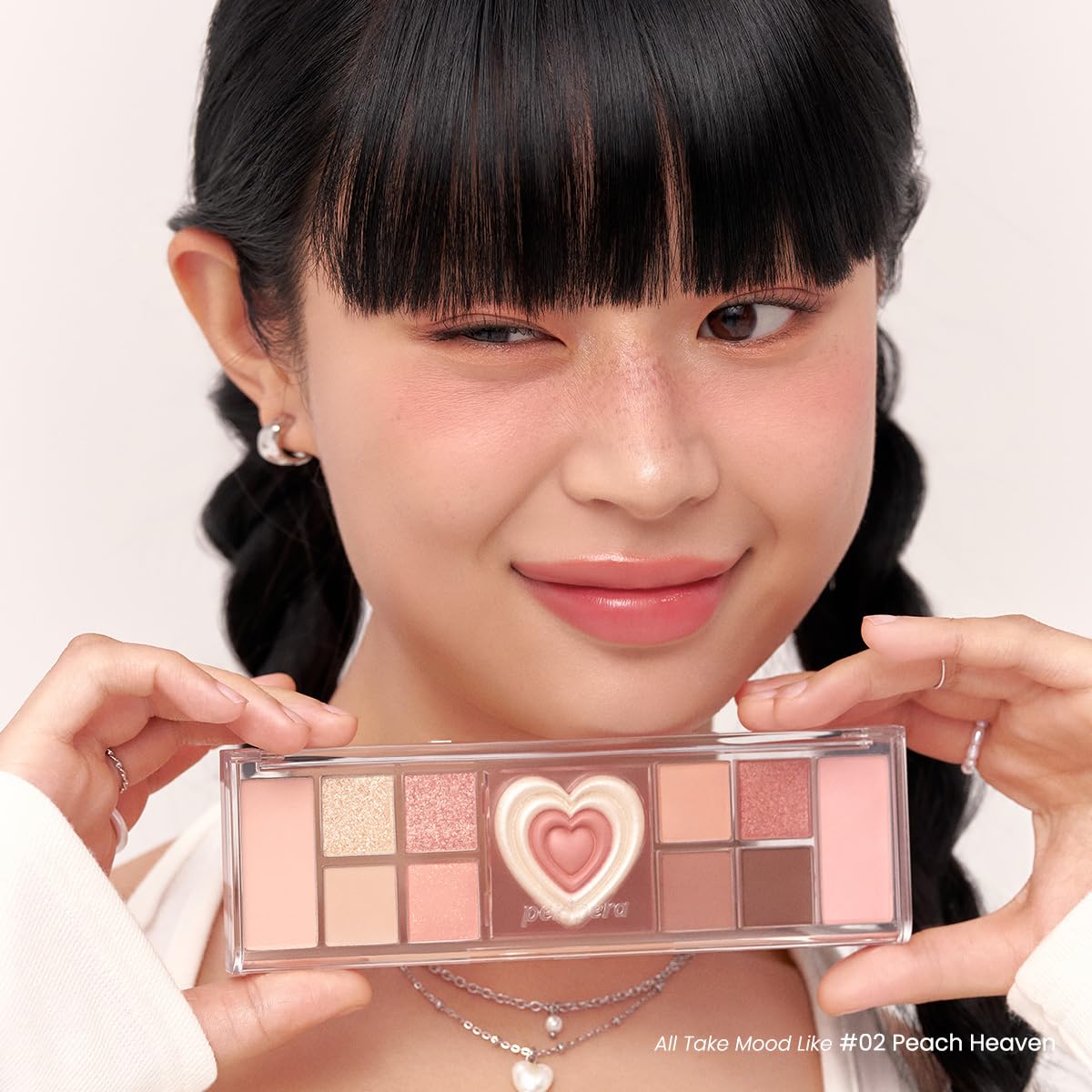 Peripera All Take Mood Like Palette #02 Peach Heaven
