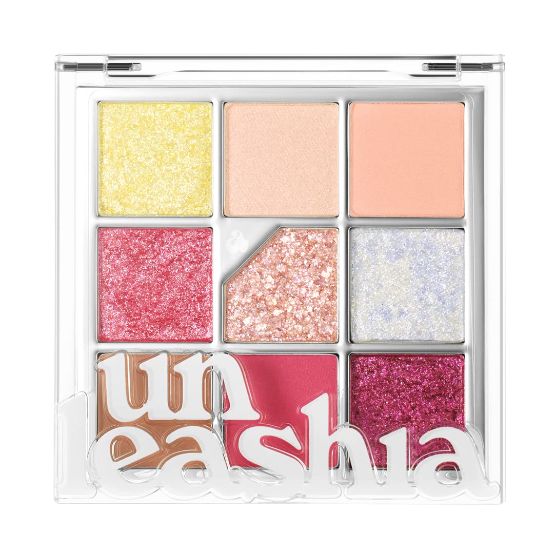 Unleashia Glitterpedia Eye Palette #07 All Of Peach Ade