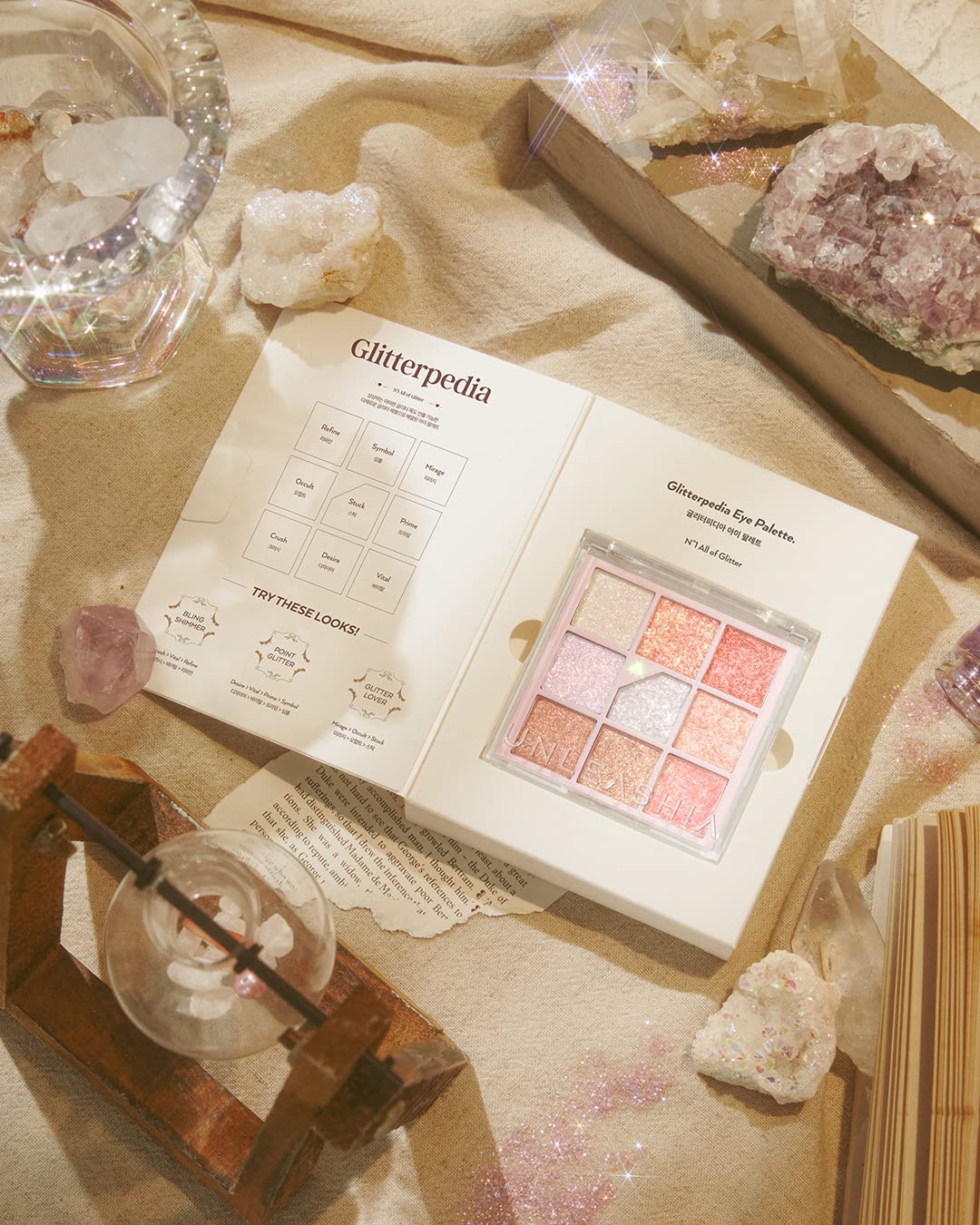 Unleashia Glitterpedia Eye Palette #01 All Of Glitter