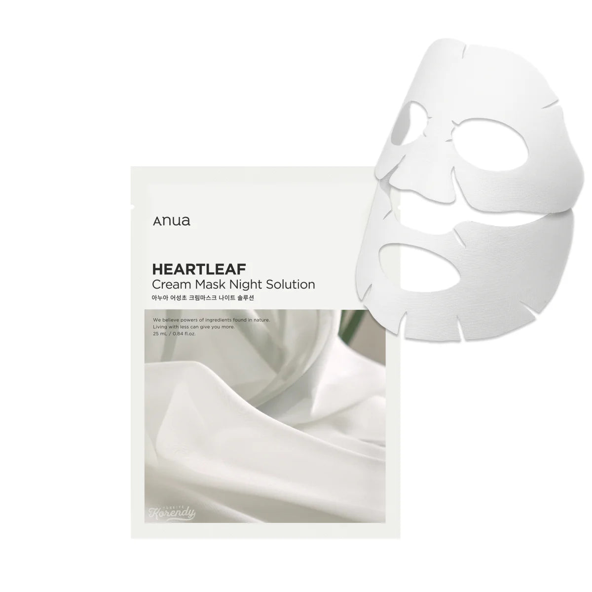 Anua Heartleaf Cream Mask Night Solution 1EA