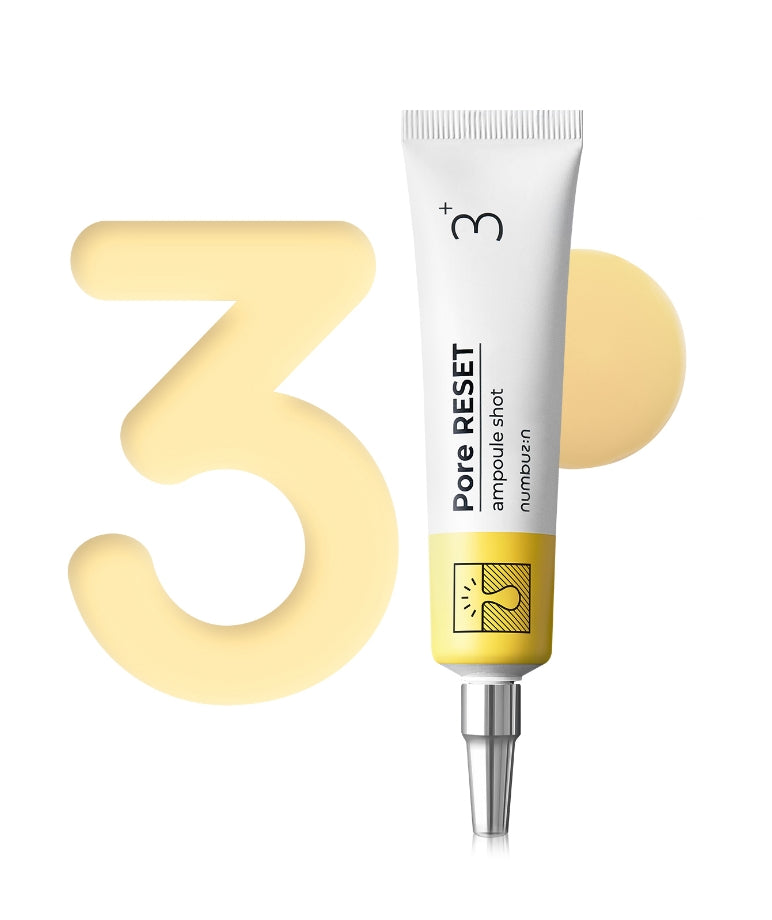 Numbuzin No.3 Pore Reset Ampoule Shot 25ml