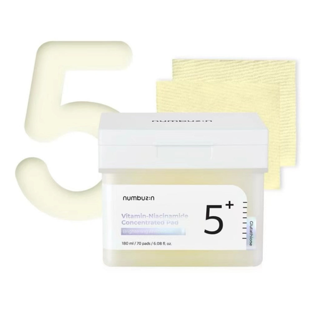 Numbuzin No.5 Vitamin Niacinamide Concentrated Pad 180ml (70pad)