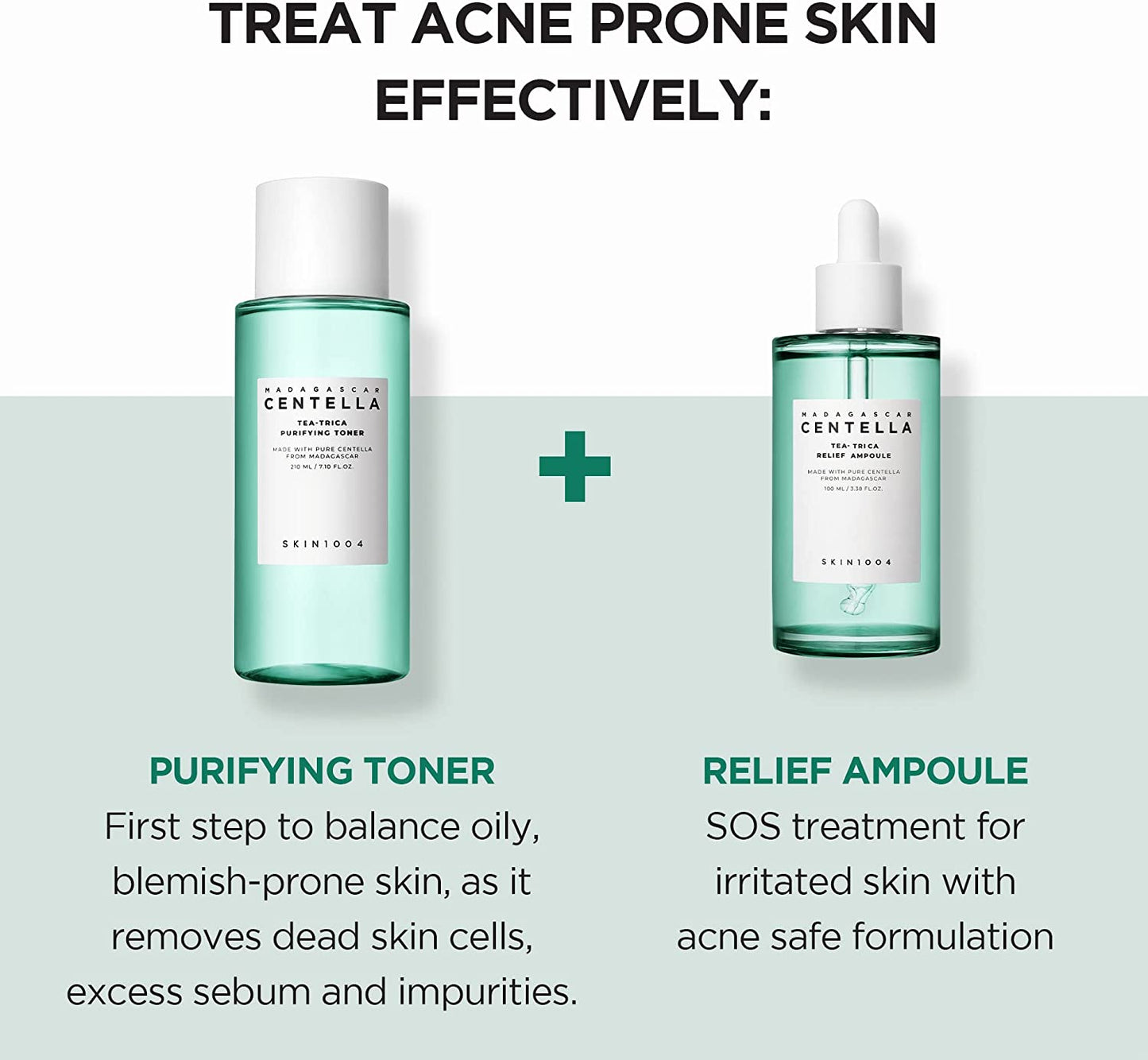 Skin1004 Madagascar Centella Tea Trica Purifying Toner 210ml