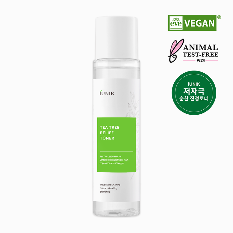 iUNIK Tea Tree Relief Toner 200ml
