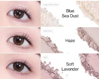 Unleashia Glitterpedia Eye Palette #04 All Of The Lavender Fog