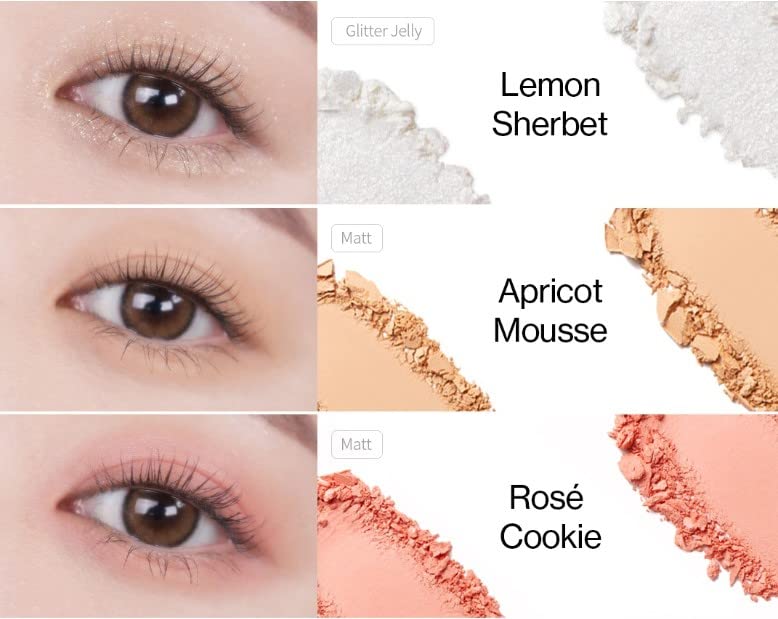 Unleashia Glitterpedia Eye Palette #06 All Of Citrus