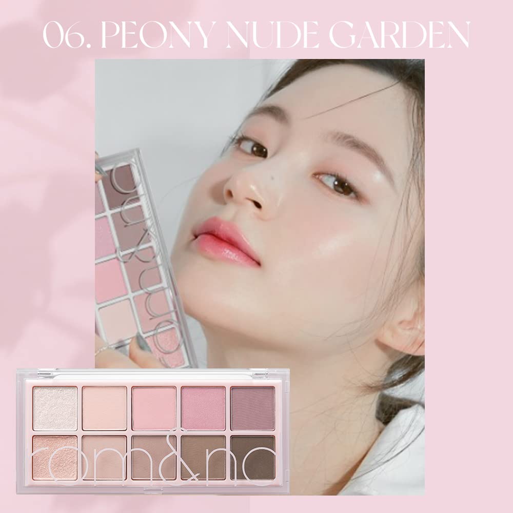 Rom&nd Better Than Palette #06 Peony Nude Garden
