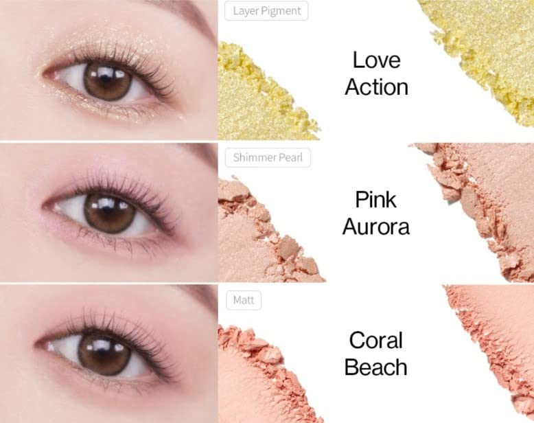 Unleashia Glitterpedia Eye Palette #07 All Of Peach Ade