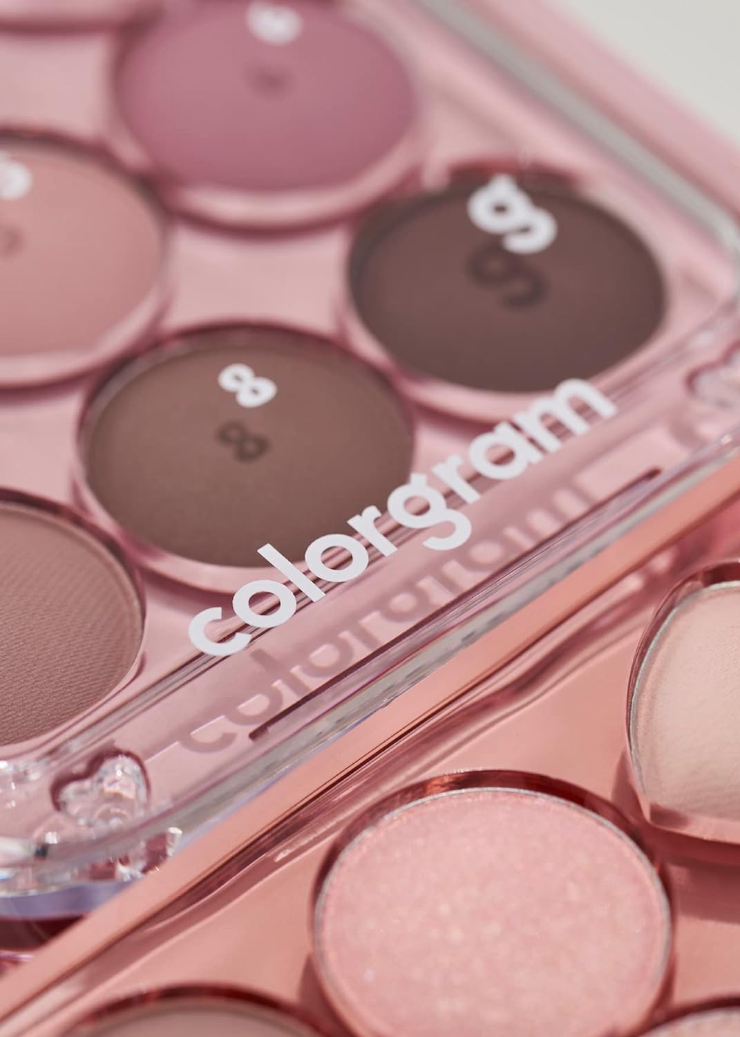 Colorgram Pin Point Eyeshadow Palette #01 Peach+Coral