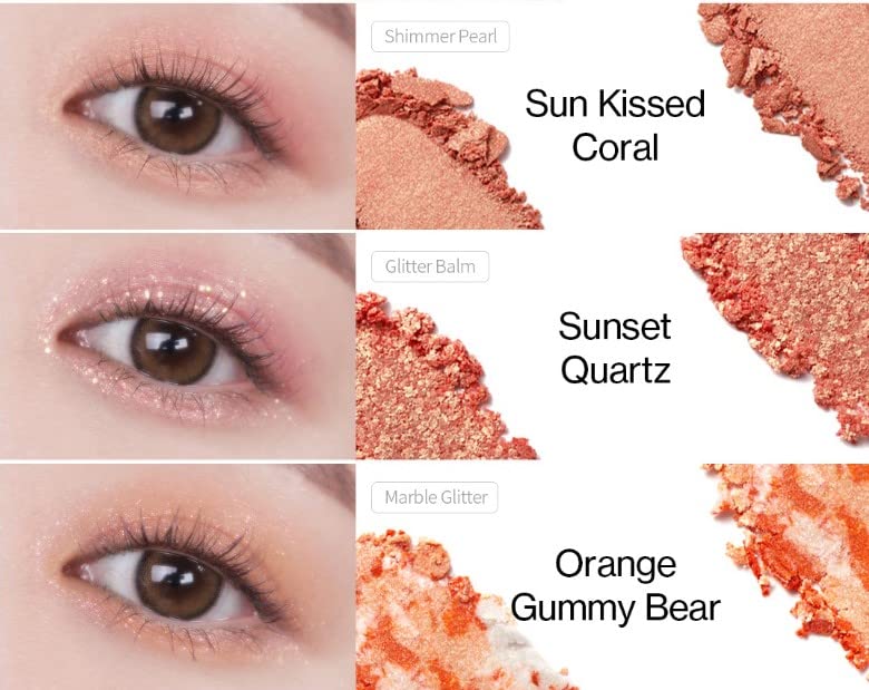 Unleashia Glitterpedia Eye Palette #06 All Of Citrus
