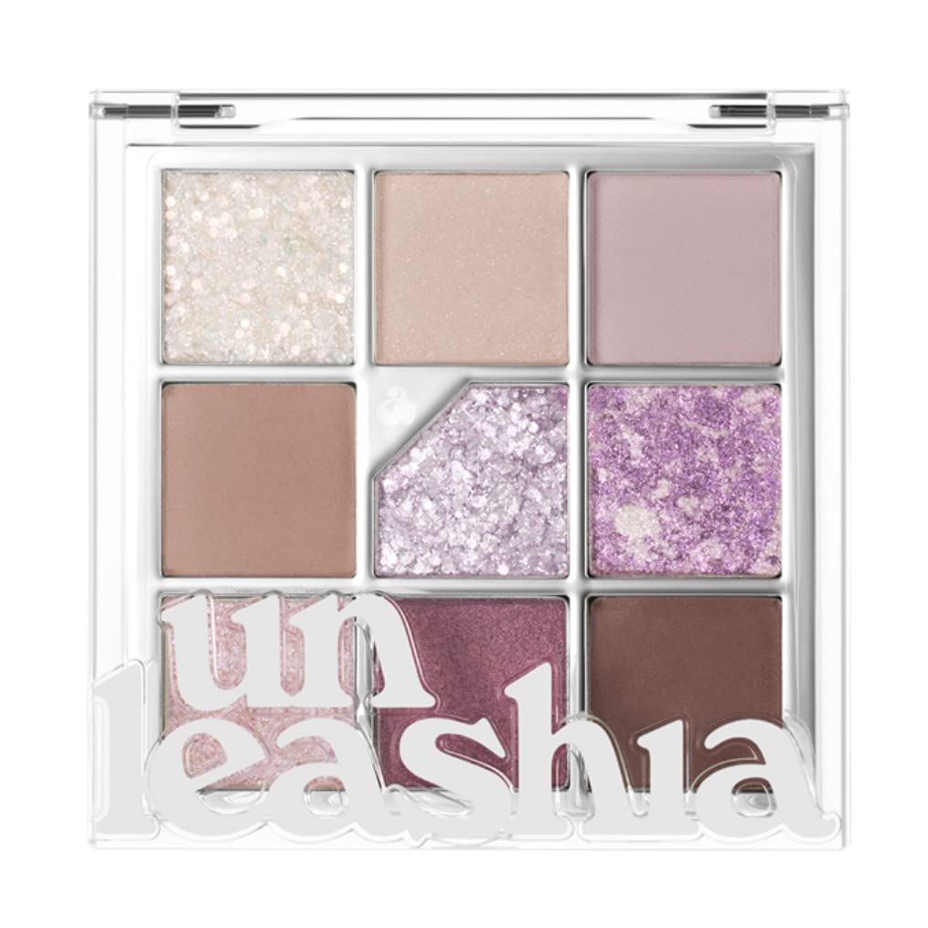 Unleashia Glitterpedia Eye Palette #04 All Of The Lavender Fog