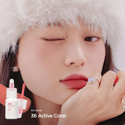 Peripera Ink Velvet #036 Active Coral