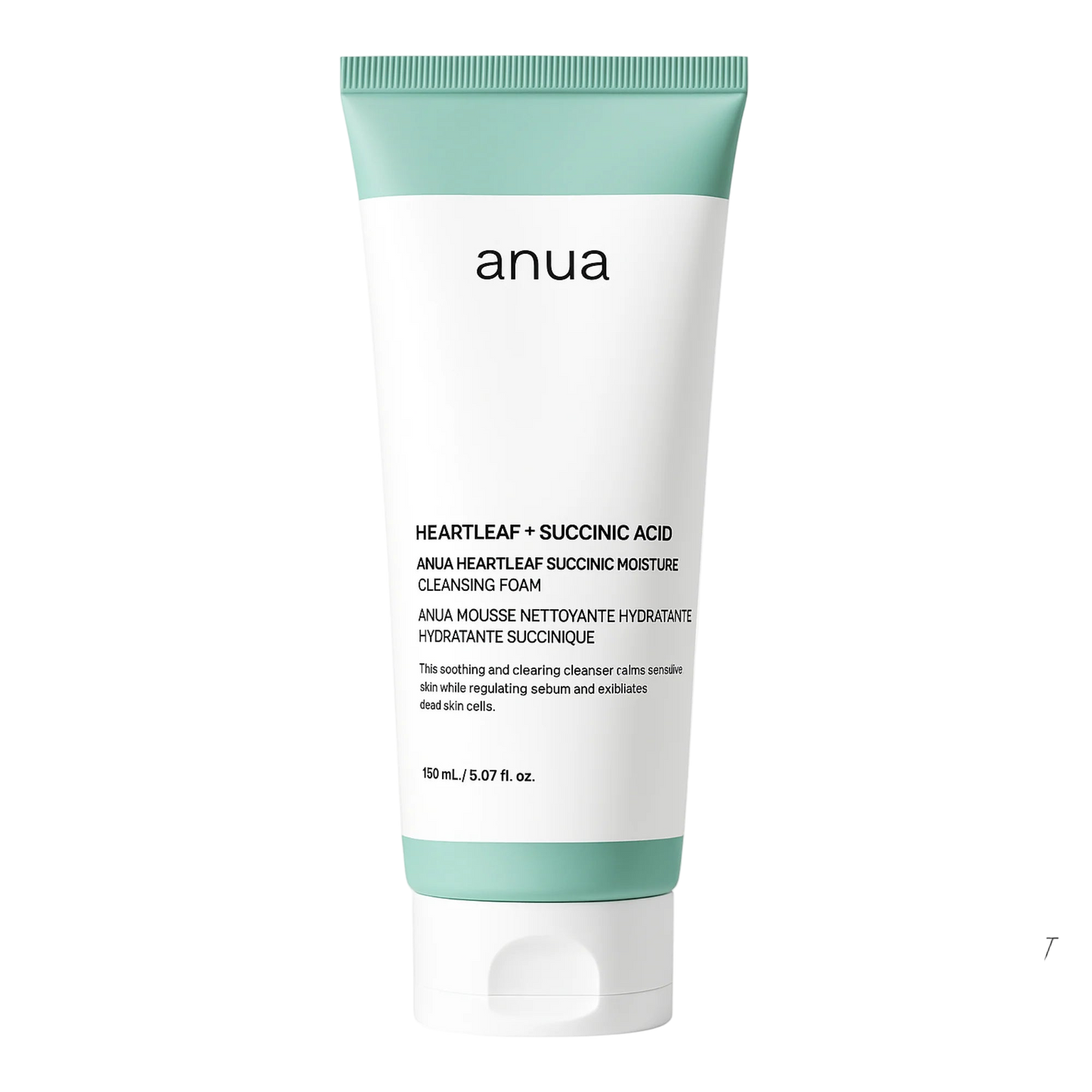 Anua Heartleaf Succinic Moisture Cleansing Foam