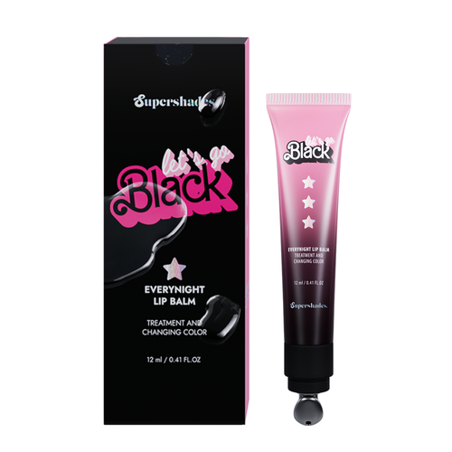 Supershades Let's Go Black Everynight Lip Balm