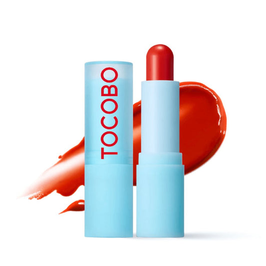Tocobo Glass Tinted Lip Balm #13 Tangerine Red