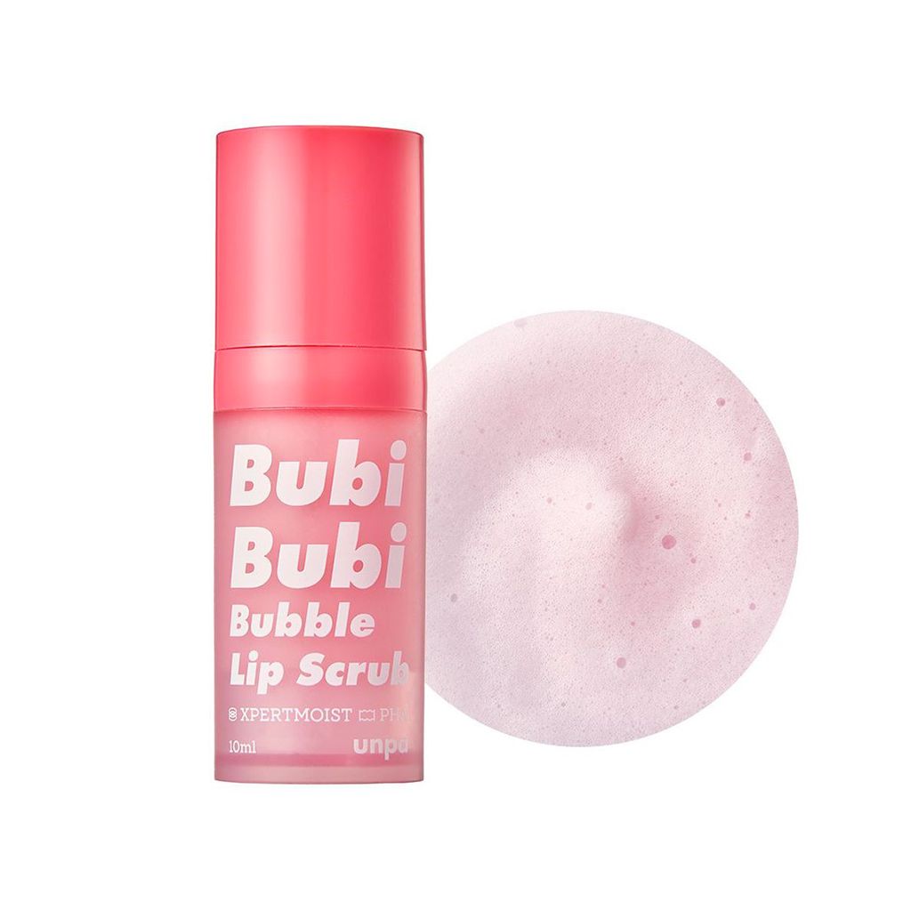 Unpa Bubi Bubi Bubble Lip Scrub Red