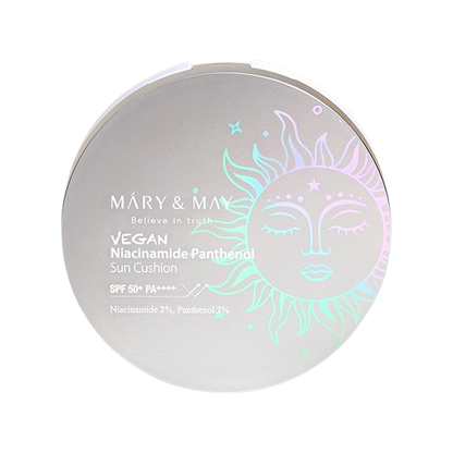 Mary & May Vegan Niacinamide Panthenol Sun Cushion SPF50+ PA++++ 25g