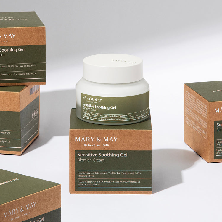 Mary & May Sensitive Soothing Gel Blemish Cream 70g