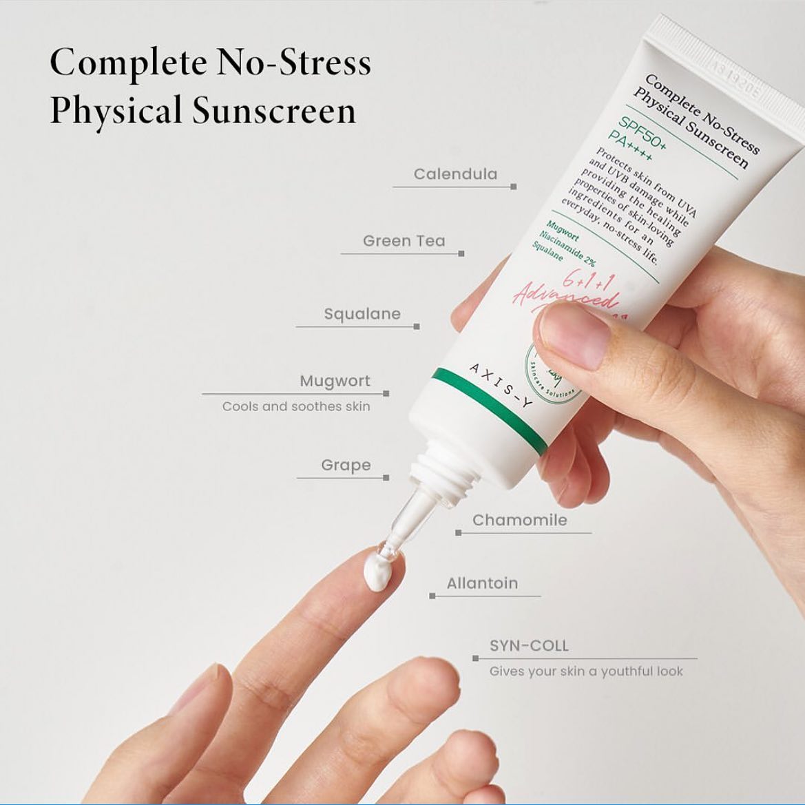 AXIS-Y Complete No Stress Physical Sunscreen 50ml