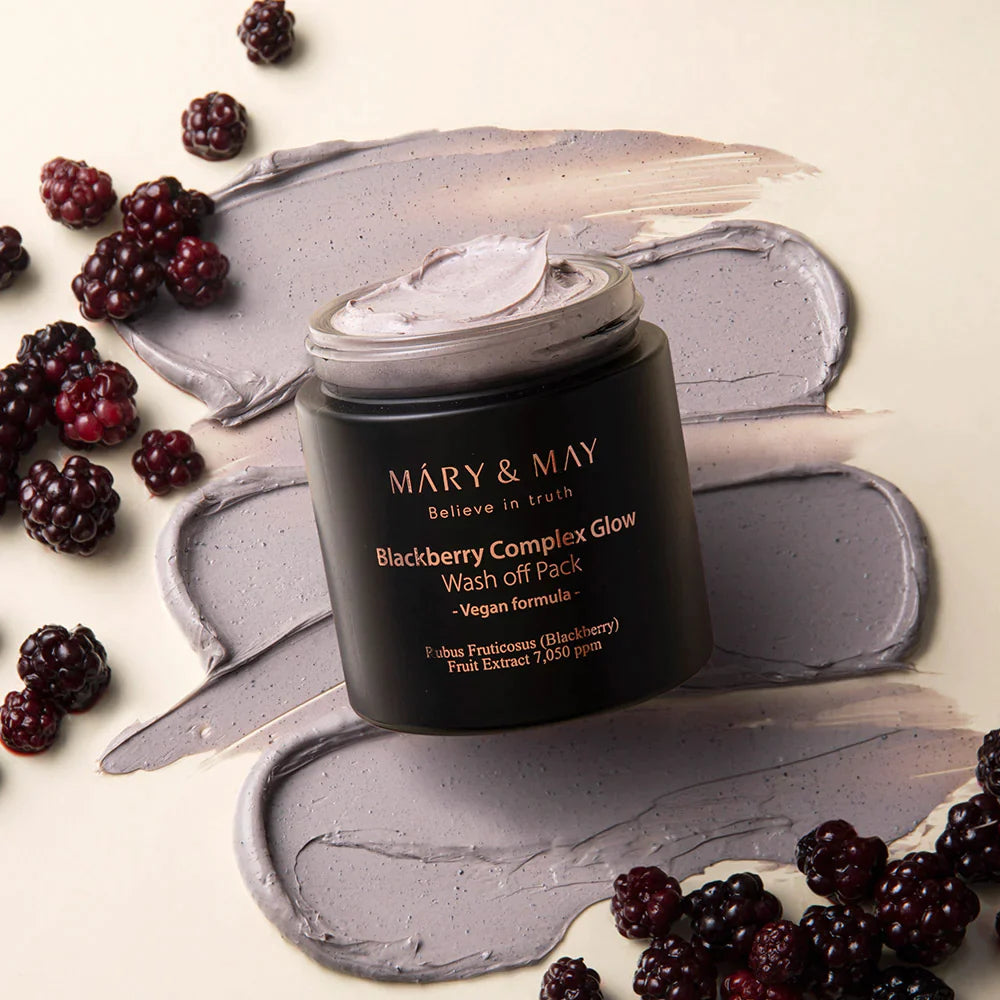 Mary & May Blackberry Complex Glow Wash off Pack 125g