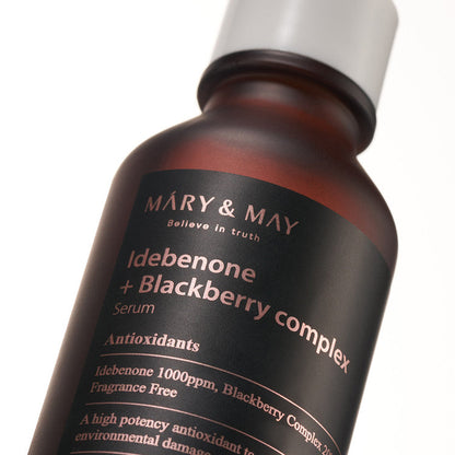 Mary & May Idebenone + Blackberry Complex Serum 30ml