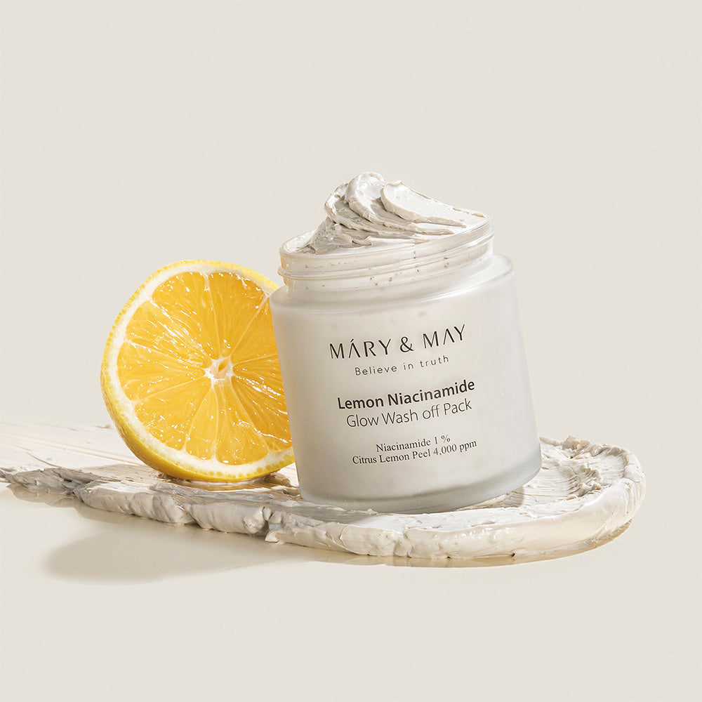 Mary & May Lemon Niacinamide Glow Wash off Pack 125g