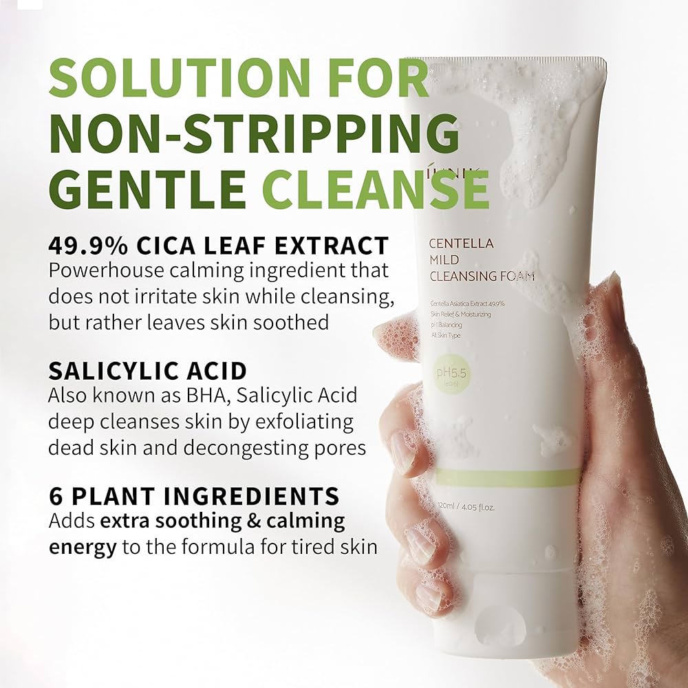 iUNIK Centella Mild Cleansing Foam