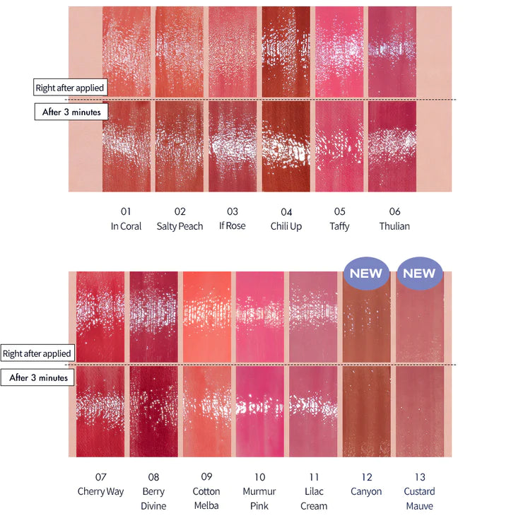 Rom&nd Dewyful Water Tint #01 In Coral