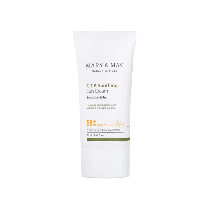 Mary & May CICA Soothing Sun Cream SPF50+ PA++++ 50ml