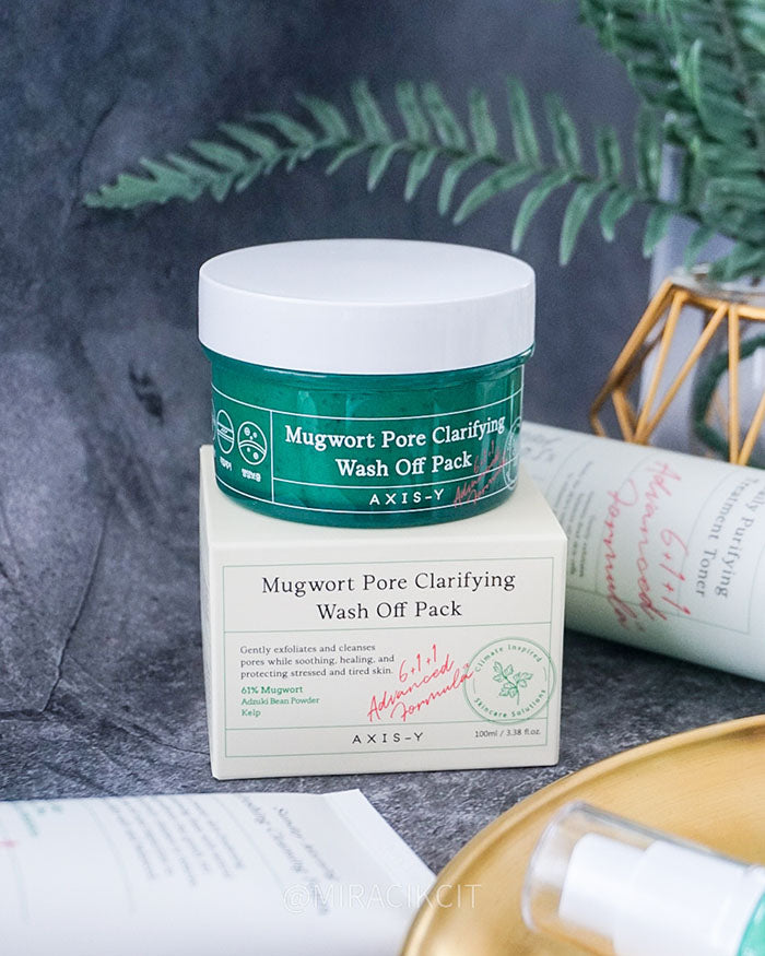 AXIS-Y Mugwort Pore Clarifying Wash Off Pack