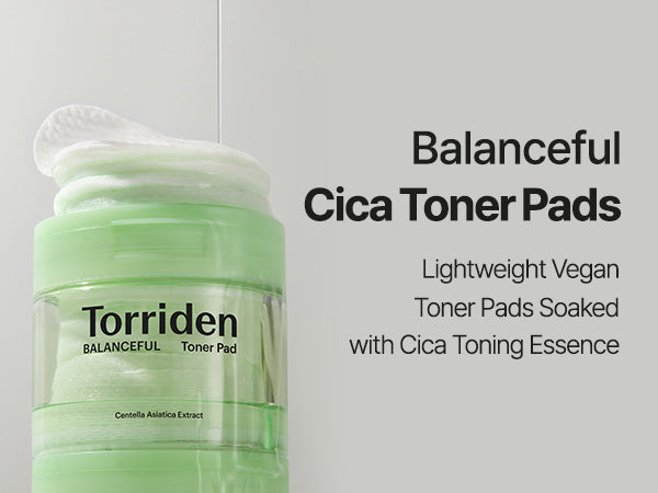 Torriden Balanceful Centella Asiatica Extract Toner Pad 60pcs
