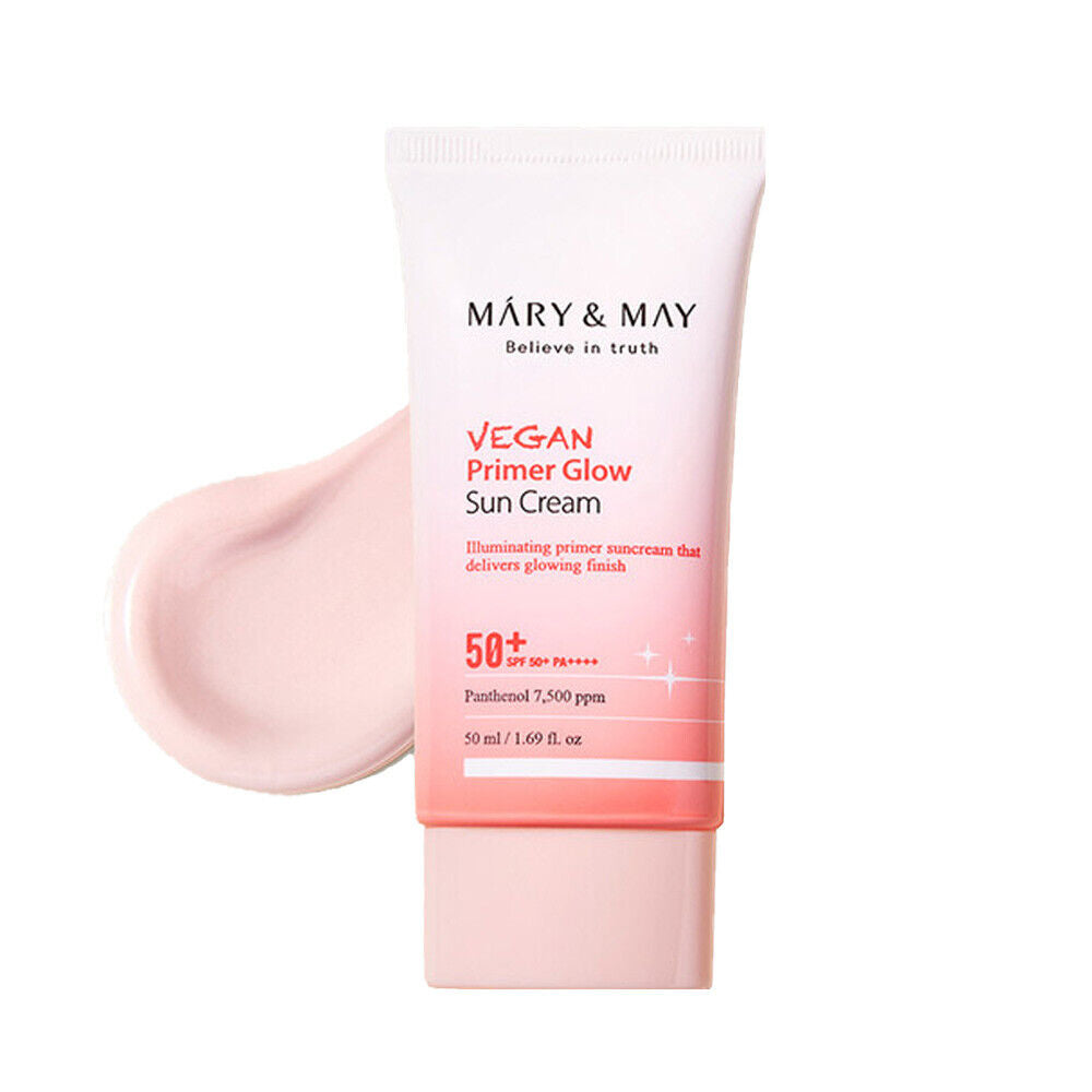 Mary & May Vegan Primer Glow Sun Cream SPF50+ PA++++ 50ml